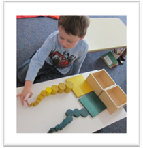 Montessori Day Care in Crystal Lake - Fractions 